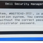 Dell Bios password reset by dump for service tag 9ABE