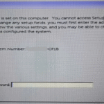 Dell Bios password reset by dump for service tag AE60
